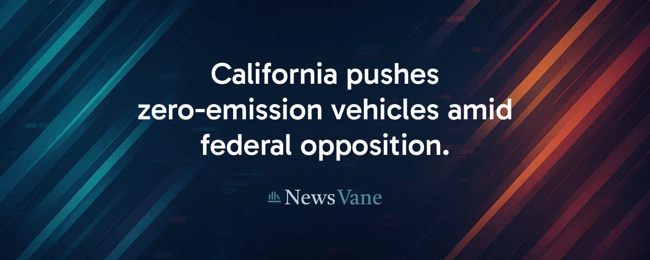California pushes zero-emission vehicles amid federal opposition.