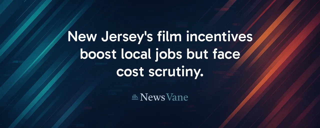New Jersey's film incentives boost local jobs but face cost scrutiny.
