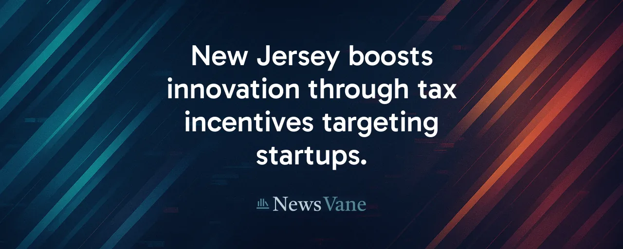 New Jersey boosts innovation through tax incentives targeting startups.