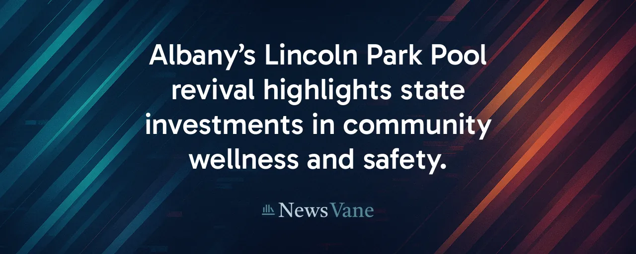 Albany’s Lincoln Park Pool revival highlights state investments in community wellness and safety.