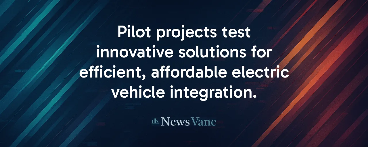 Pilot projects test innovative solutions for efficient, affordable electric vehicle integration.