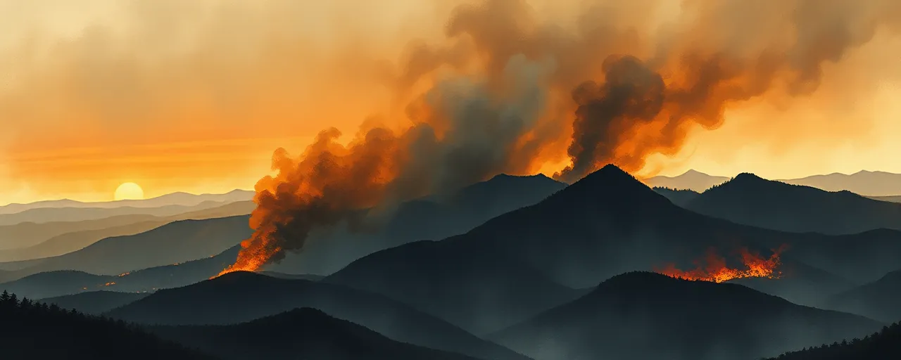 North Carolina Declares Emergency as Wildfires Tear Through Mountain Regions