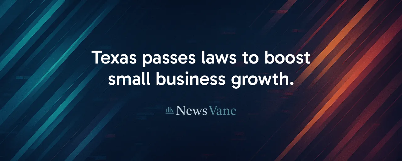 Texas passes laws to boost small business growth.