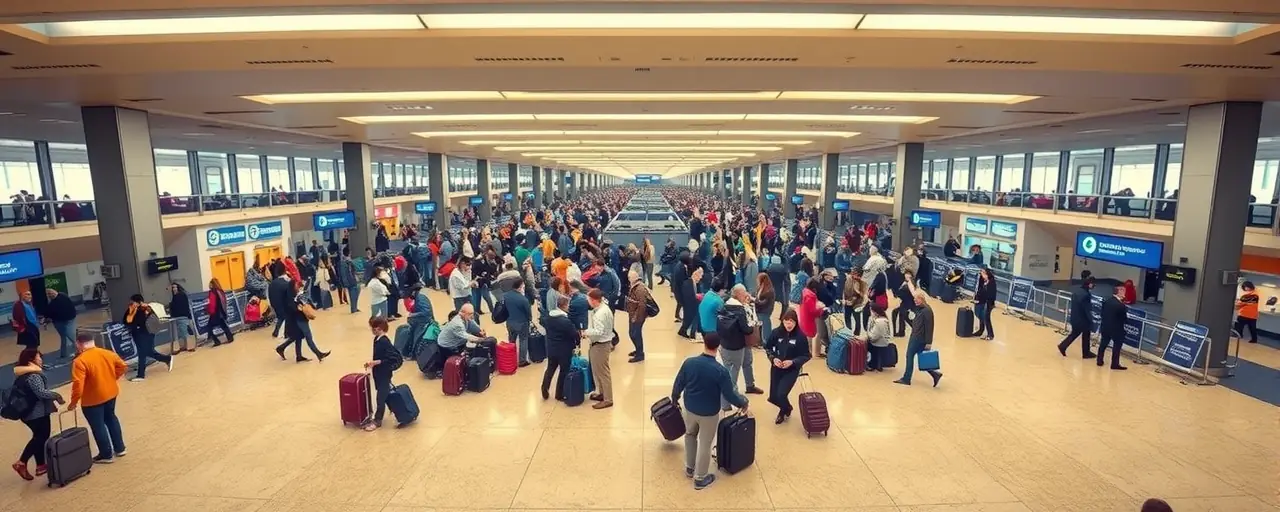 US Air Travel Nears 15-Year High This Summer, Challenging FAA Capacity