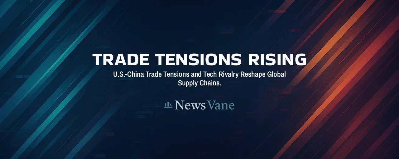 Trade Tensions Rising: U.S.-China Trade Tensions and Tech Rivalry Reshape Global Supply Chains.