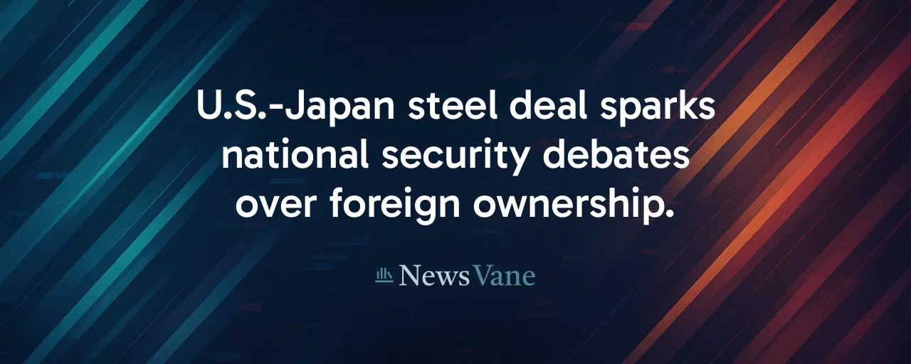 U.S.-Japan steel deal sparks national security debates over foreign ownership.