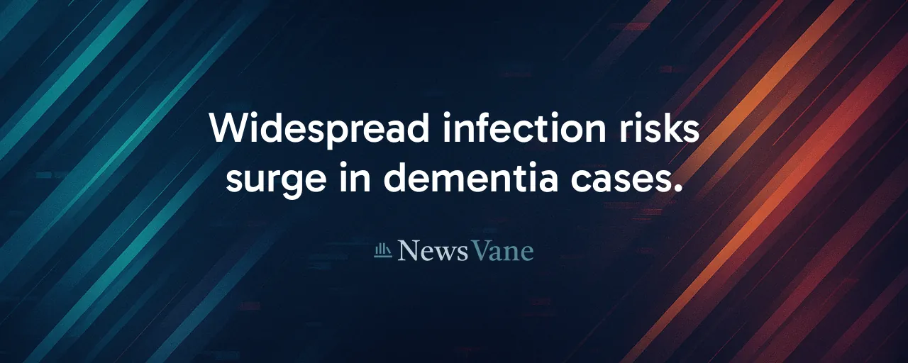 Widespread infection risks surge in dementia cases.
