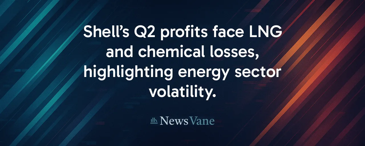 Shell’s Q2 profits face LNG and chemical losses, highlighting energy sector volatility.