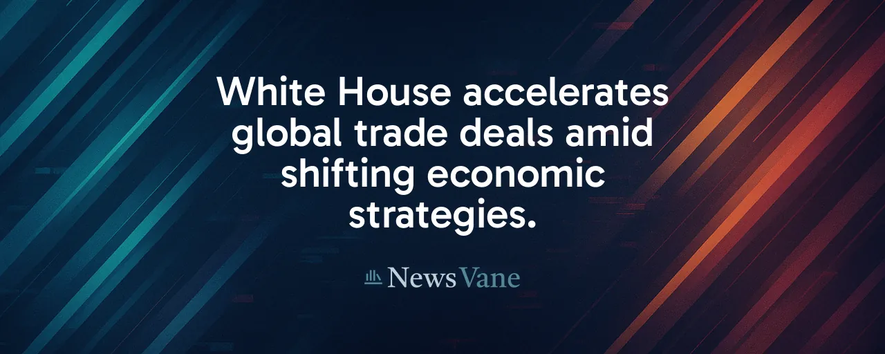 White House accelerates global trade deals amid shifting economic strategies.