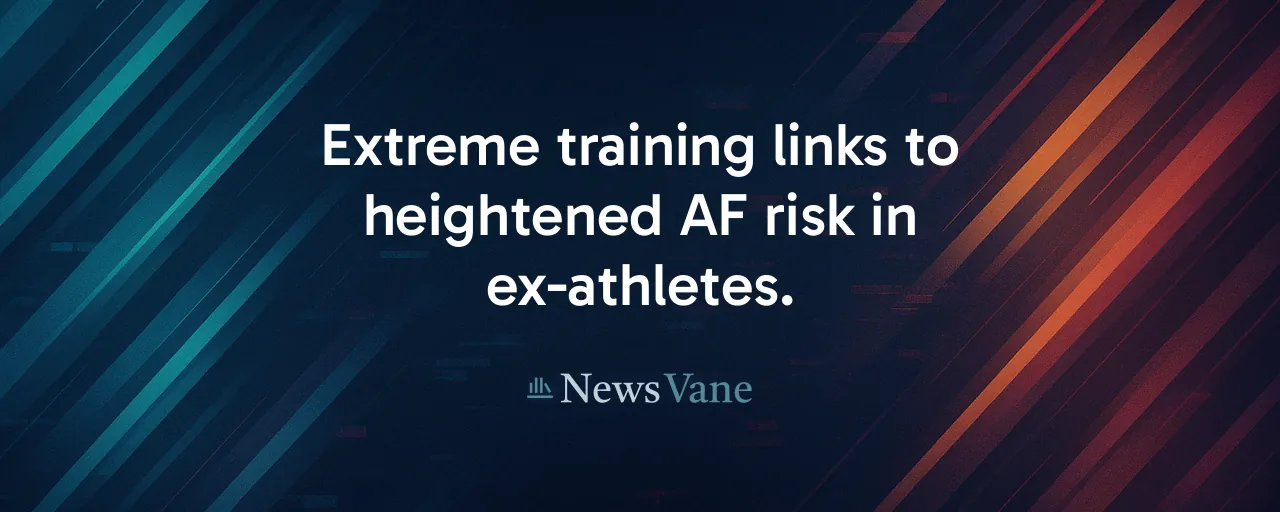 Extreme training links to heightened AF risk in ex-athletes.