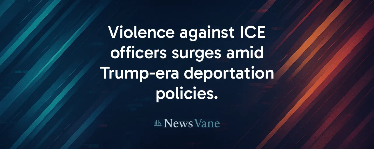Violence against ICE officers surges amid Trump-era deportation policies.