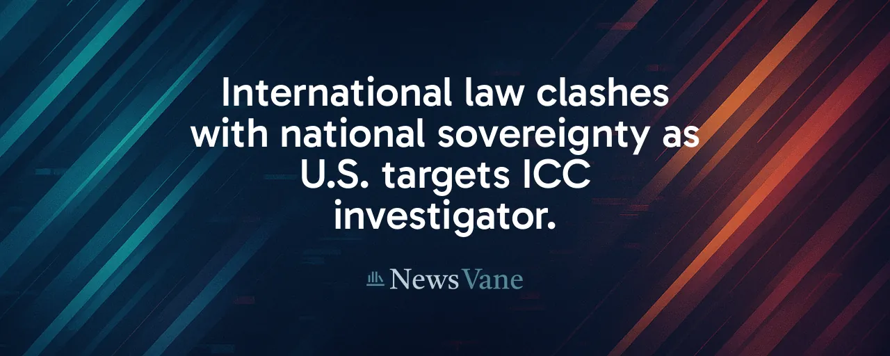 International law clashes with national sovereignty as U.S. targets ICC investigator.